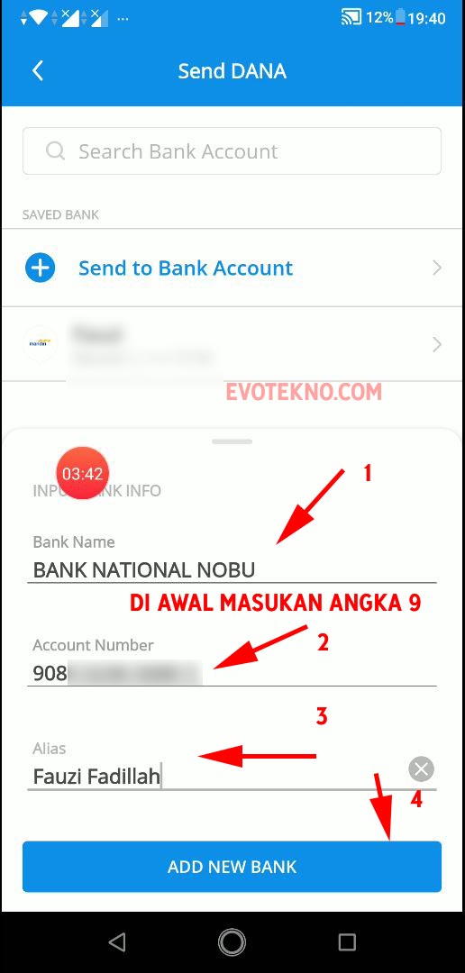 Bank National Nobu - Nomor Telepon OVO - DANA