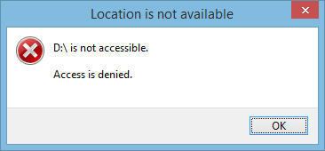 Location is not Accessible