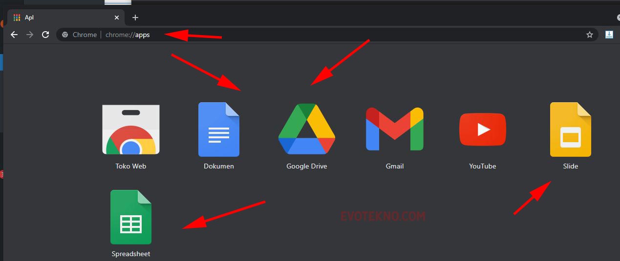 Aplikasi Google (Document - Drive - Slide - Sheets)