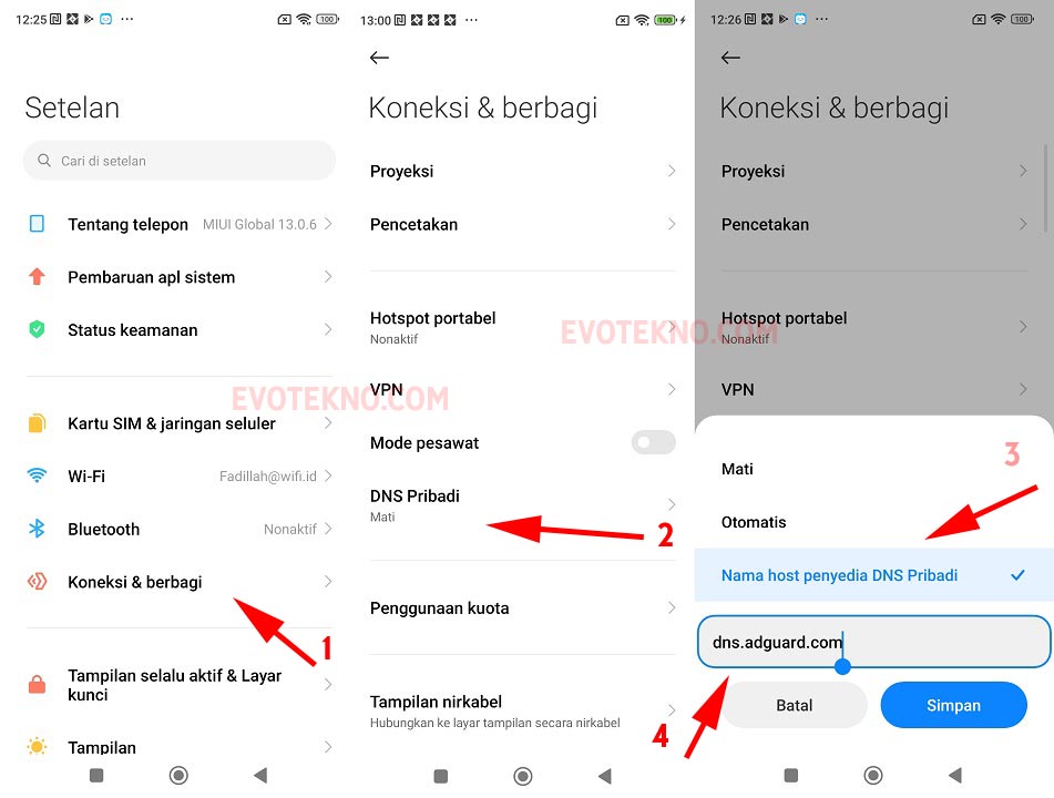 dns adguard xiaomi