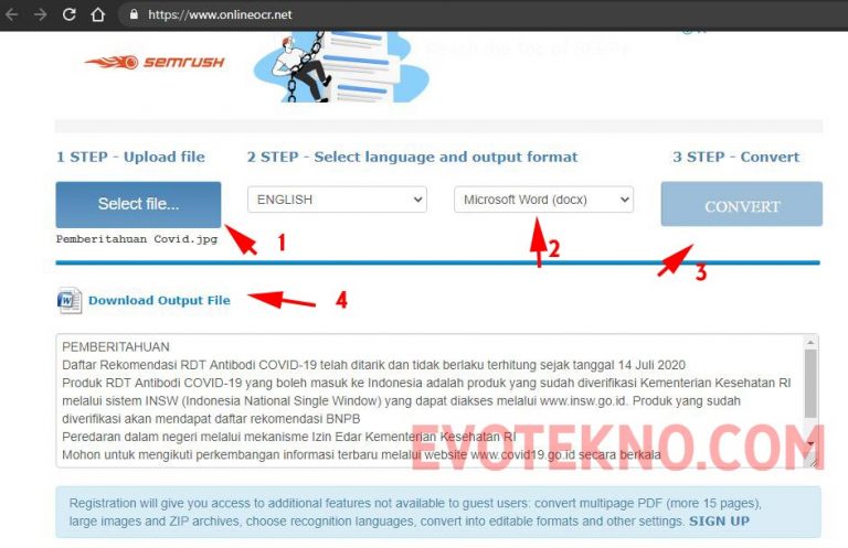 Cara Mengubah Tulisan dari Gambar ke Teks: Doc, Word, Excel & PDF (PC